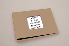 Album s okénkem 36ks/10x15cm tvrdé desky-moka